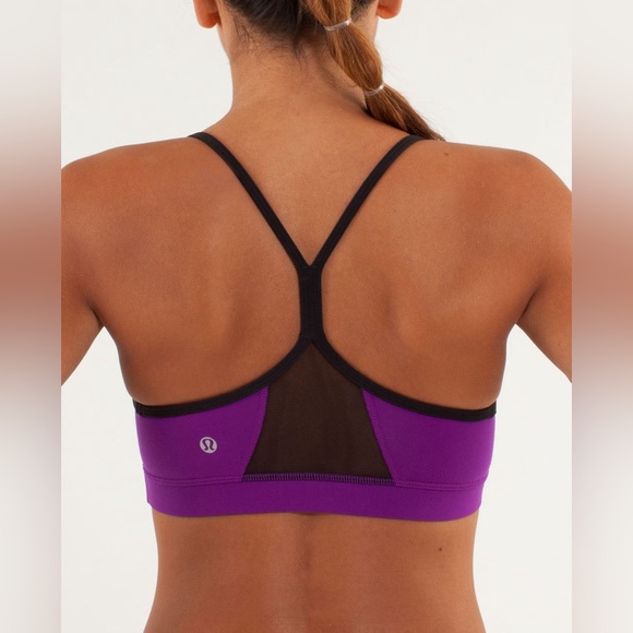 Lululemon Flow Y Bra IV in Tender Violet - Picture 2 of 9